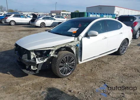 2014 Kia Cadenza Limited из США, поврежденный, VIN KNALN4D75E5141893